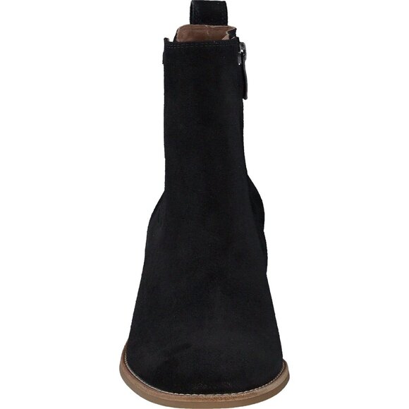 🆕PAUL GREEN Sante Zip Ankle Bootie Boot Suede Block Heel 8 - Picture 3 of 11